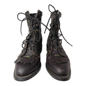 Double H Lacer Leather Boots